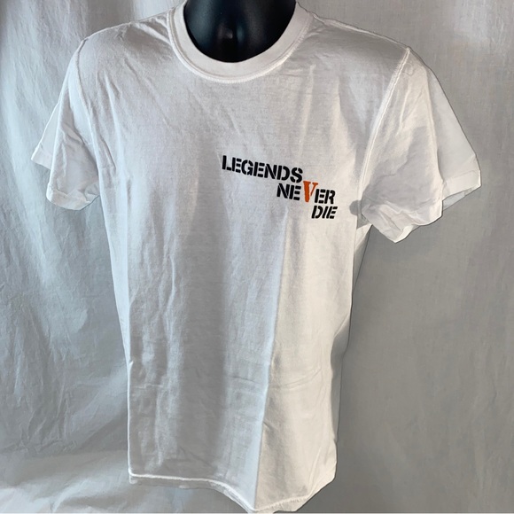 Vlone Butterfly Tee Size Small VLONE T-Shirt White Orange NEW - Picture 8 of 9